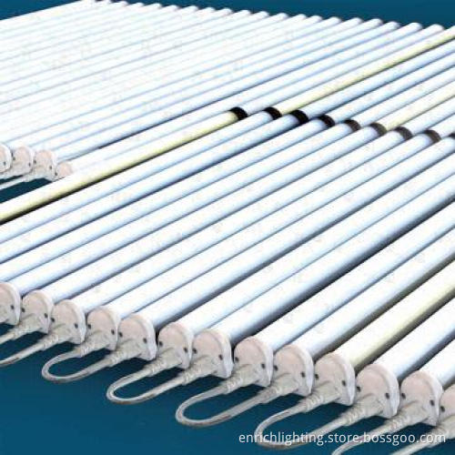 10W Integrated T8 LED Tube Light with Holder, 600mm Length, 150 Pieces 3528 SMD, 85 to 265V AC Input